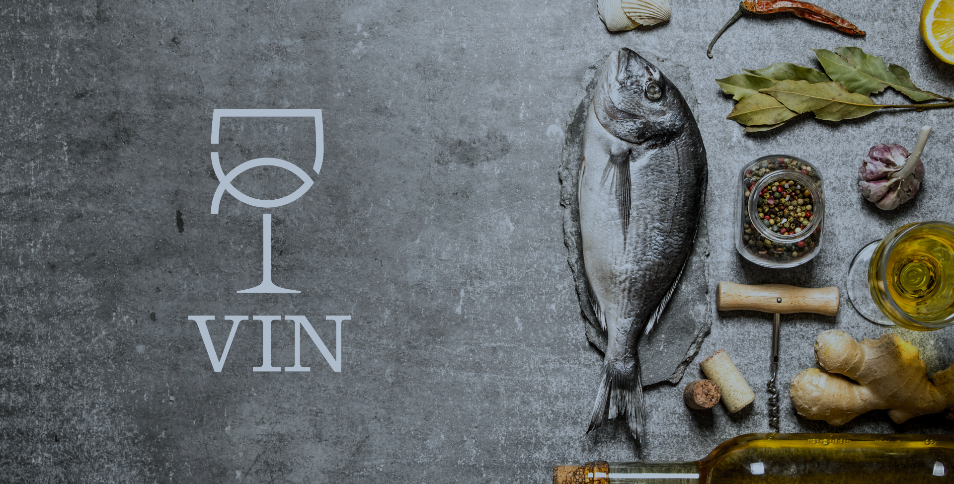 Restaurant VIN achtergrond
